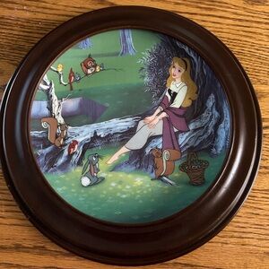 Walt Disney’s Knowles Sleeping Beauty 1991 Plate “Once Upon A Dream”